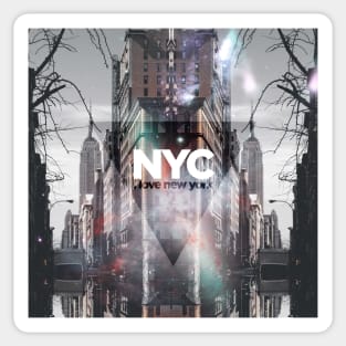 New York8 Sticker